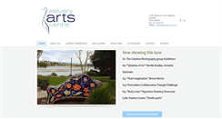 Desktop Screenshot of estuaryarts.org